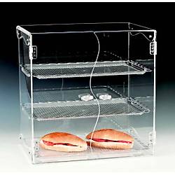 3 Katl� Kapakl�,Polycarbonat Tepsili Te�hir Stand�